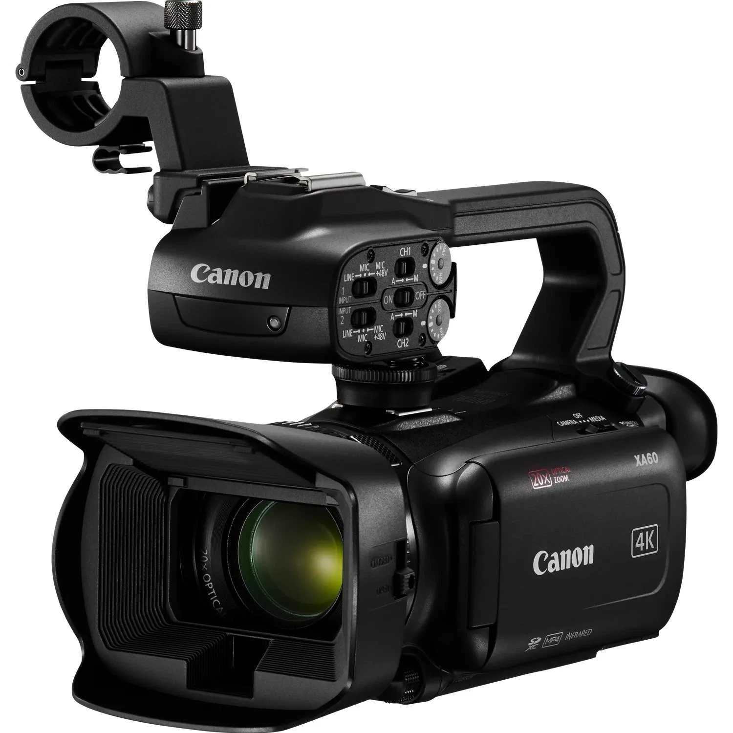 Canon XA60 4K UHD Pro Camcorder 20x Zoom XLR HDMI USB-C Streaming