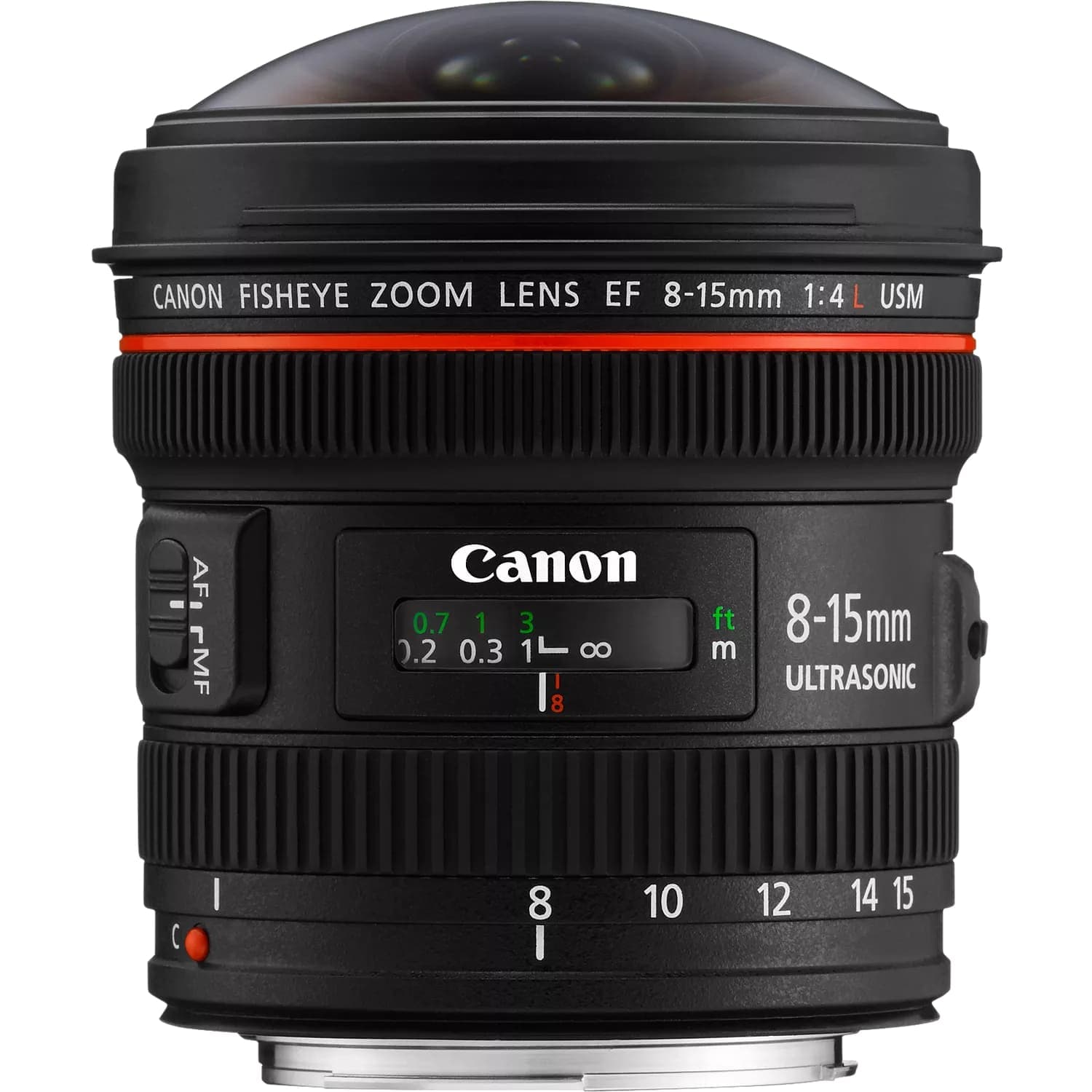 Canon EF 8-15mm f/4L Fisheye USM L Series Lens for Canon EOS DSLR Cameras